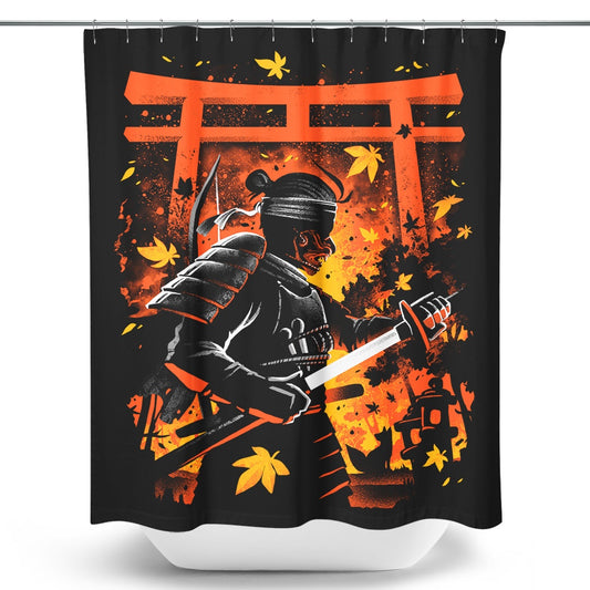 The Phantom Samurai - Shower Curtain