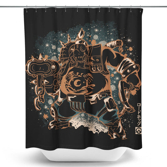 The Pig - Shower Curtain