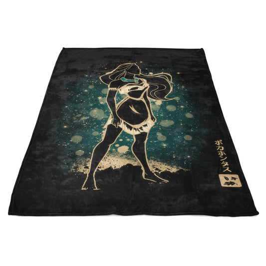 The Powhatan Princess - Fleece Blanket