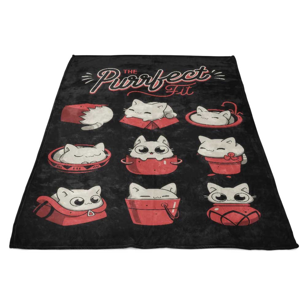 The Purrfect Fit - Fleece Blanket