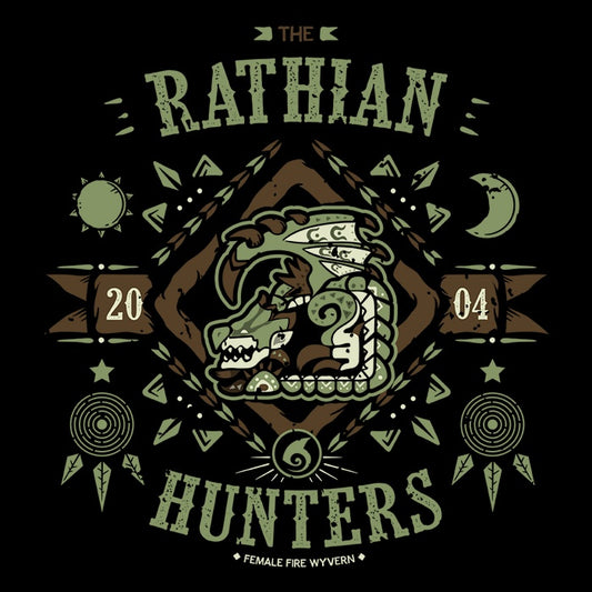 The Rathian Hunters - Fleece Blanket