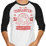 The Red Dragon - 3/4 Sleeve Raglan T-Shirt