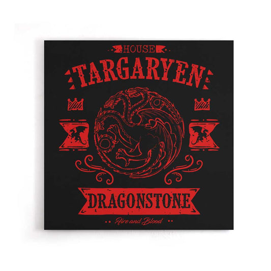 The Red Dragon - Canvas Print