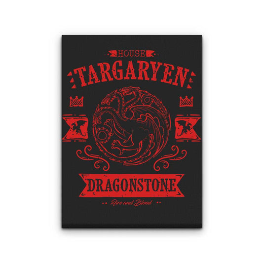 The Red Dragon - Canvas Print