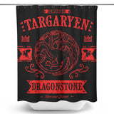 The Red Dragon - Shower Curtain