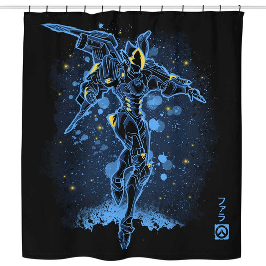 The Rocket - Shower Curtain