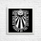 The Sacred Order - Posters & Prints