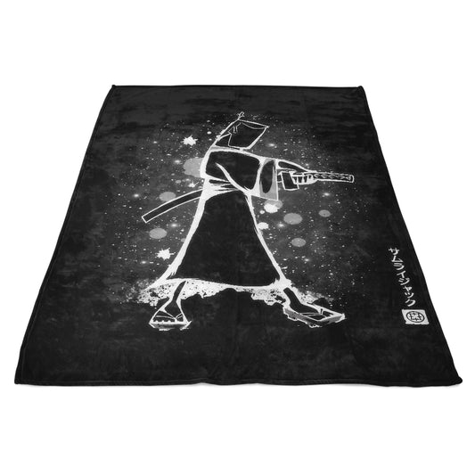 The Samurai - Fleece Blanket