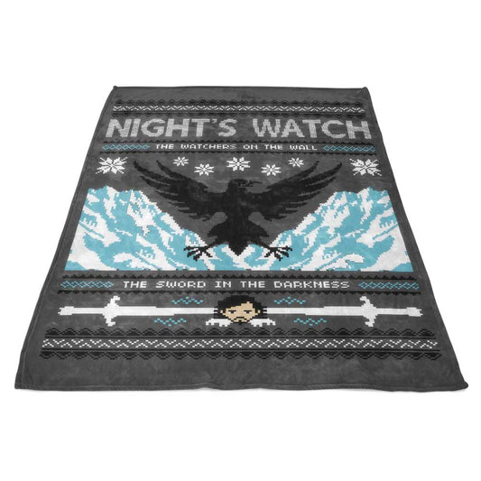 The Sweater in the Darkness - Fleece Blanket