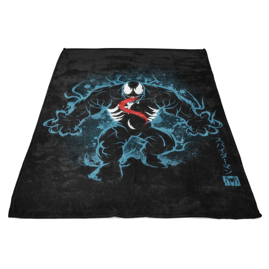 The Symbiote - Fleece Blanket