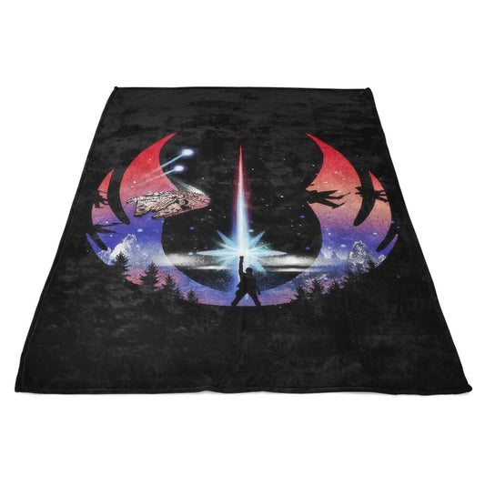 The Temple - Fleece Blanket