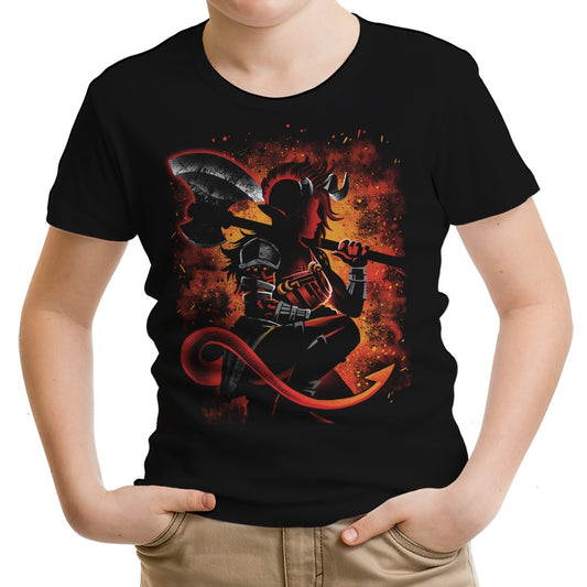 The Tiefling Warrior - Youth Apparel