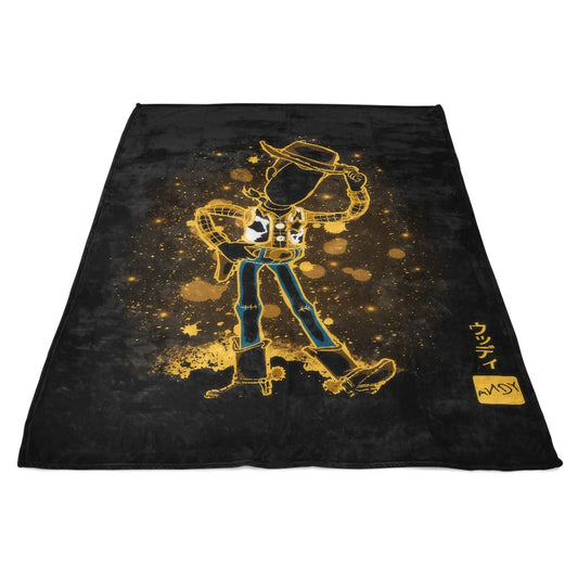 The Toy Cowboy - Fleece Blanket