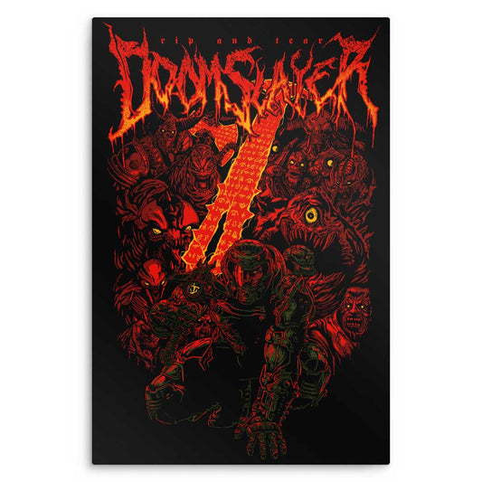 The Unchained Predator - Metal Print