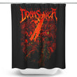 The Unchained Predator - Shower Curtain