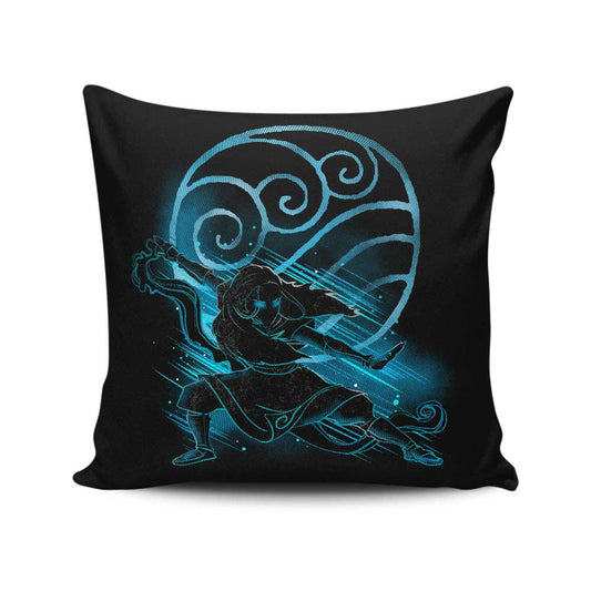 The Water Bender - Throw Pillow