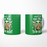 The Way to the Heart - Mug