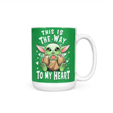 The Way to the Heart - Mug