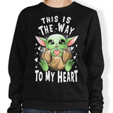 The Way to the Heart - Sweatshirt