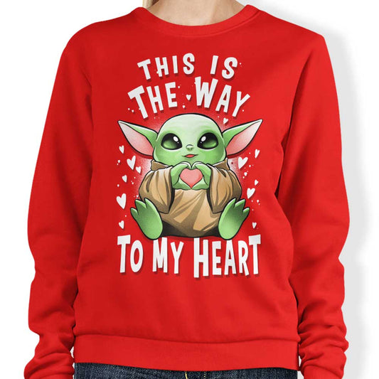 The Way to the Heart - Sweatshirt