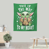 The Way to the Heart - Wall Tapestry