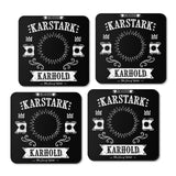 The White Starburst - Coasters