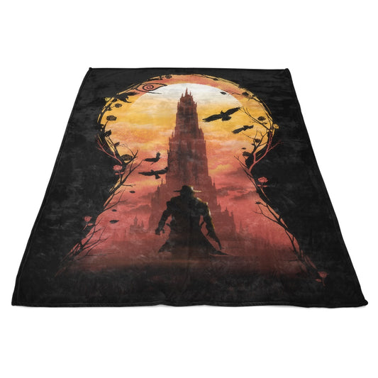 The Wind Through the Keyhole - Fleece Blanket