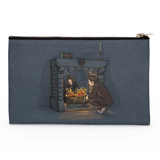 The Witch in the Fireplace - Accessory Pouch