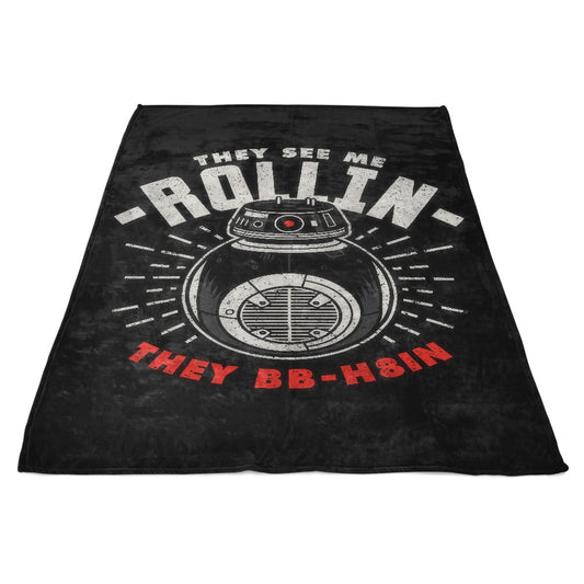 They See Me Rollin' - Fleece Blanket