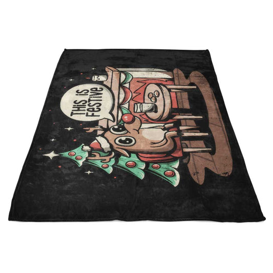 This is Festive - Fleece Blanket