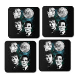 Three Doctor Moon - Coasters