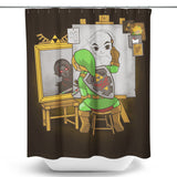 Three Links - Shower Curtain