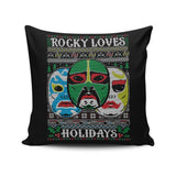 Three Ninja Holidays - Throw Pillow