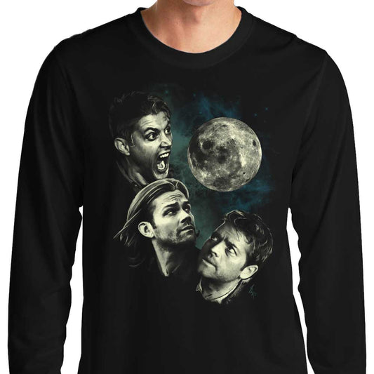 Three Super Moon - Long Sleeve T-Shirt