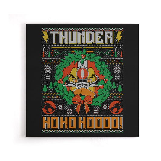 Thunder Ho, Ho, Ho - Canvas Print