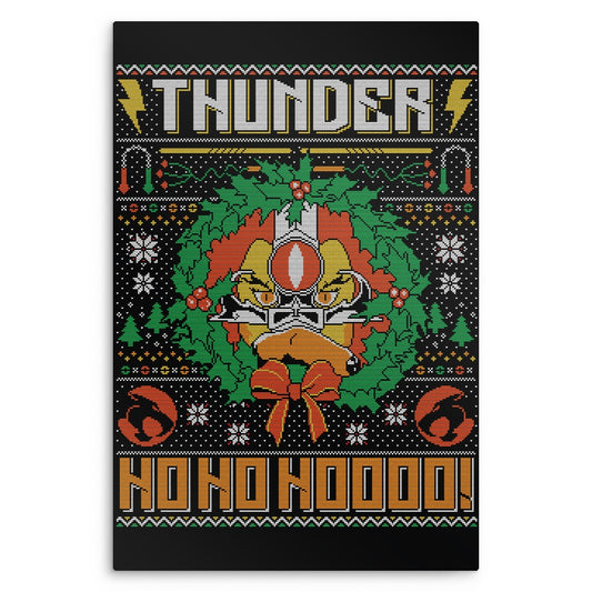 Thunder Ho, Ho, Ho - Metal Print