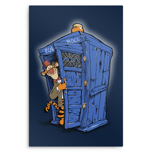 Tigger on the Inside - Metal Print