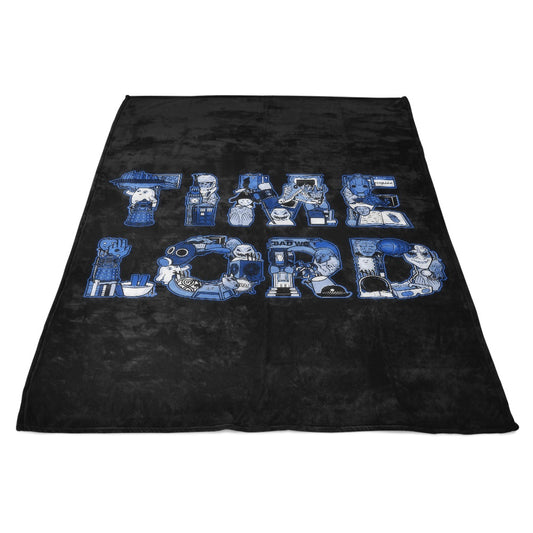 Time Lord - Fleece Blanket