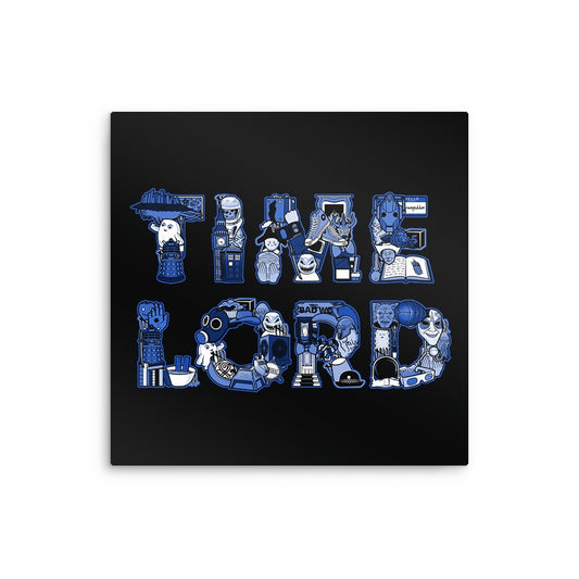 Time Lord - Metal Print