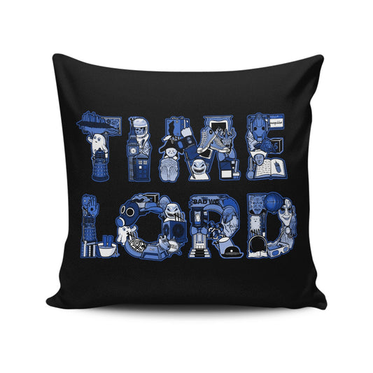 Time Lord - Throw Pillow