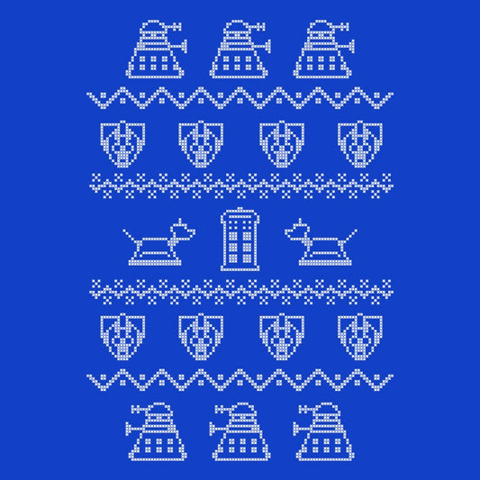 Timey Wimey Sweater - Fleece Blanket