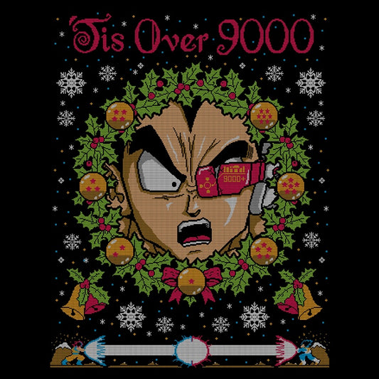 Tis Over 9000 - Fleece Blanket