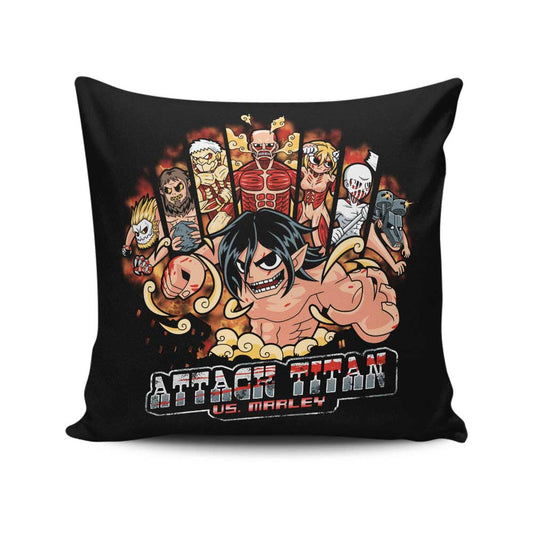 Titan Pilgrim - Throw Pillow