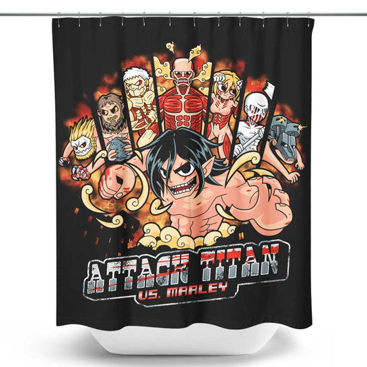 Titan Pilgrim - Shower Curtain