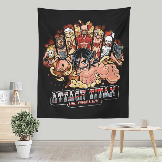 Titan Pilgrim - Wall Tapestry