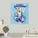 Totally Jawsome - Wall Tapestry