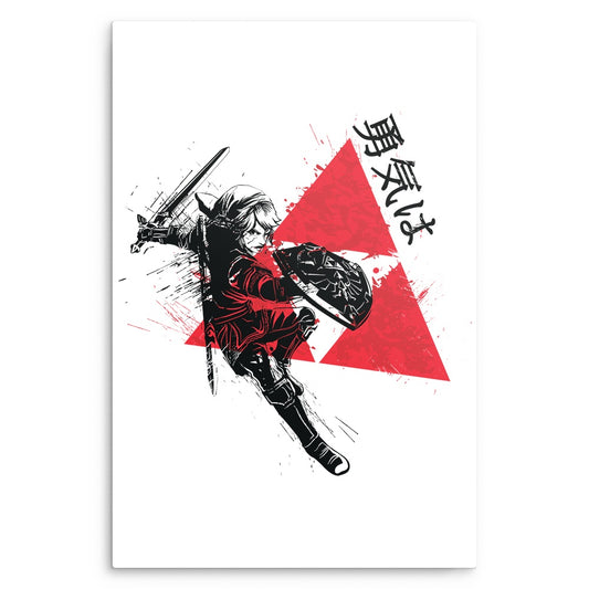 Traditional Triforce - Metal Print