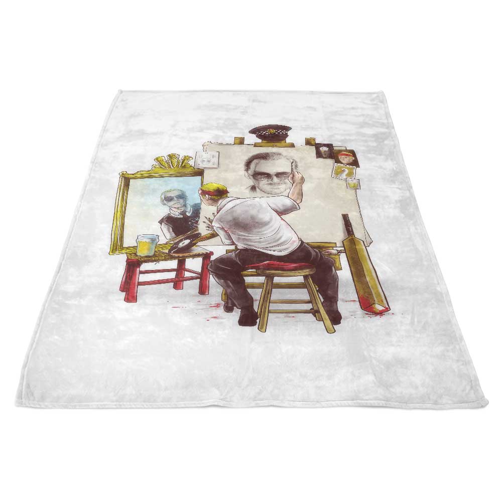 Triple Cornetto Portrait - Fleece Blanket