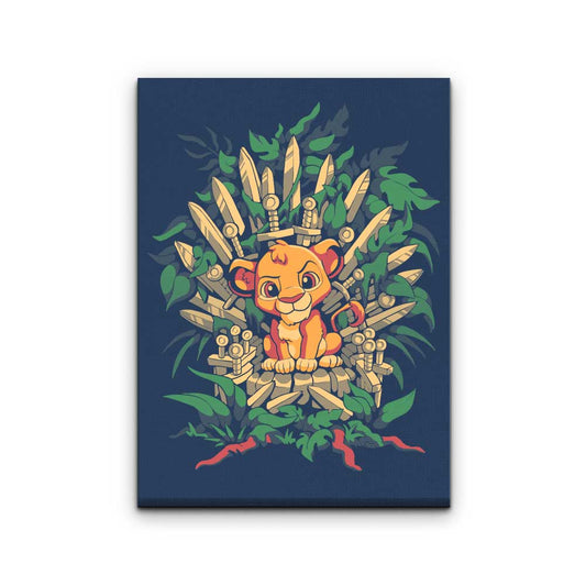 True King - Canvas Print