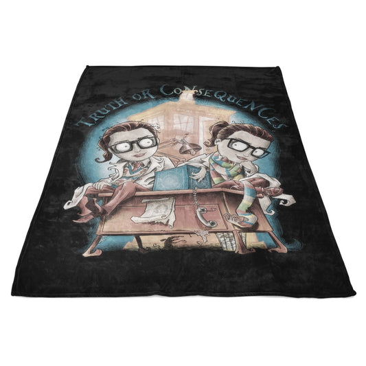 Truth or Consequences - Fleece Blanket